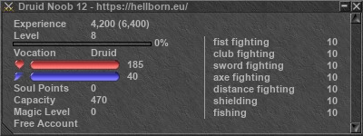 Signature for player Druid Noob 12